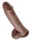 King Cock with Balls 10 Inch