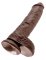 King Cock with Balls 10 Inch