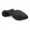Black Silicone Buttplug