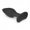 Black Silicone Buttplug