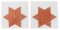 Nipple Sticker Star Big Copper