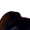 Mask with Brown Ponytail – Black