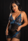 Floral lace dress with string L/XL