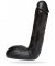 Vaculock Thin Realistic 7,5" Cock Code Black