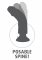 Realistisk dildo med en avtagbar sugkopp utrustad med multispeed vibrationer. Tillverkad av kvalitativ PVC och ABS.