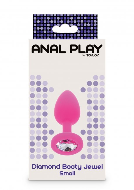 Diamond Booty Jewel Small Pink