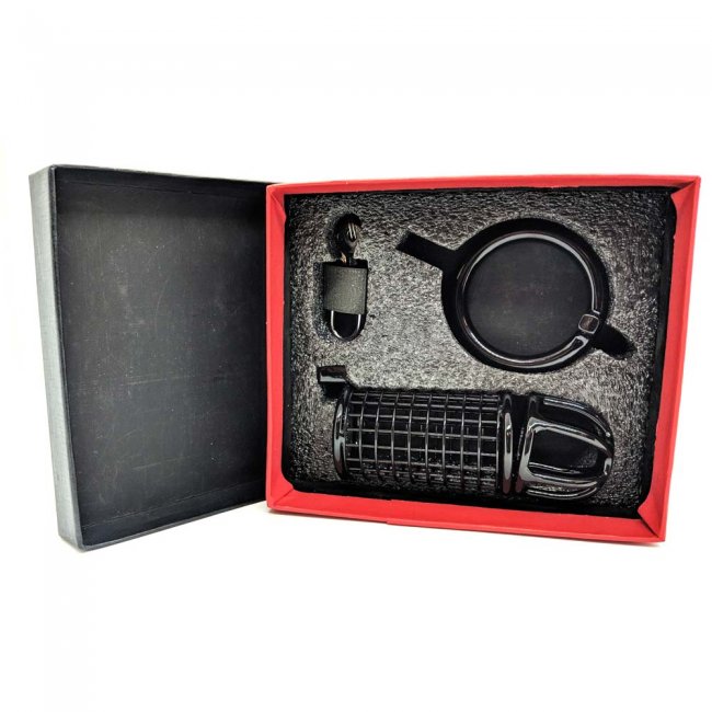 Black Chastity Mesh 50 mm