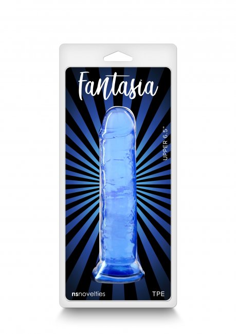 Fantasia Dildo Upper 6.5" Blå