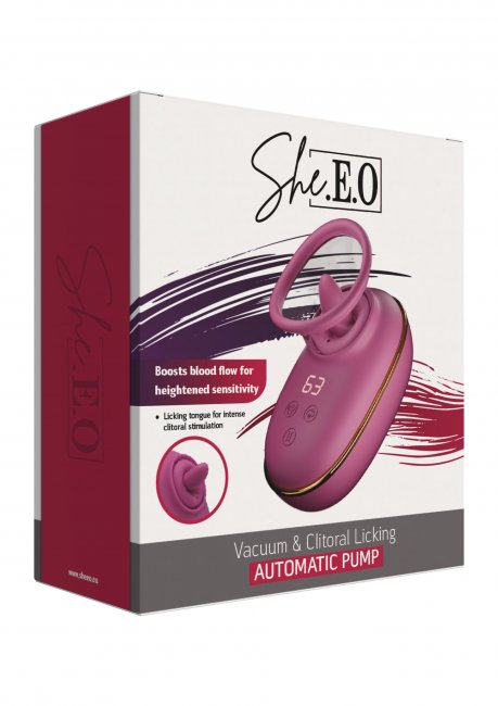 Licking Clitoral Automatic Pump