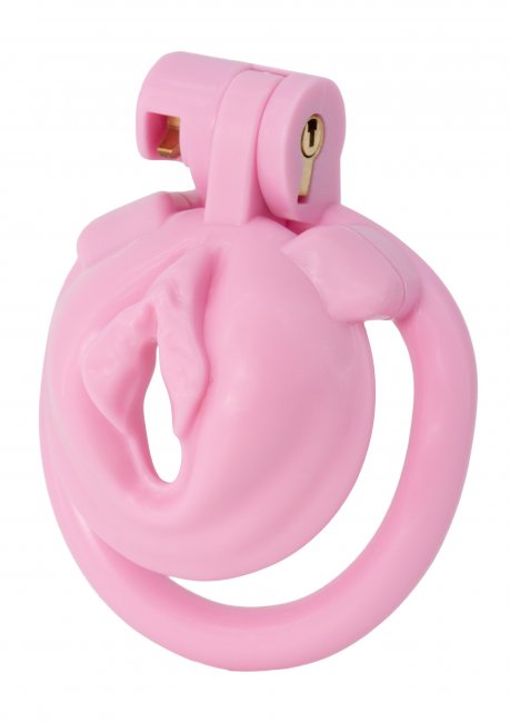 Sissy Trainer Cock Lock X-Short Pink