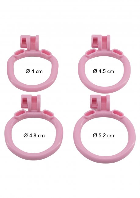 Sissy Trainer Cock Lock X-Short Pink