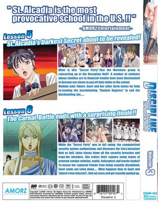 Discipline 3: The Hentai Academy