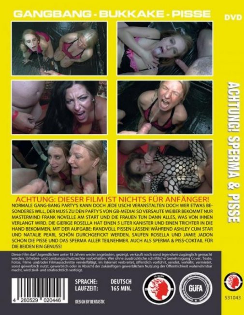 Gang-Bang aus Deutschland - Achtung! Sperma & Pisse