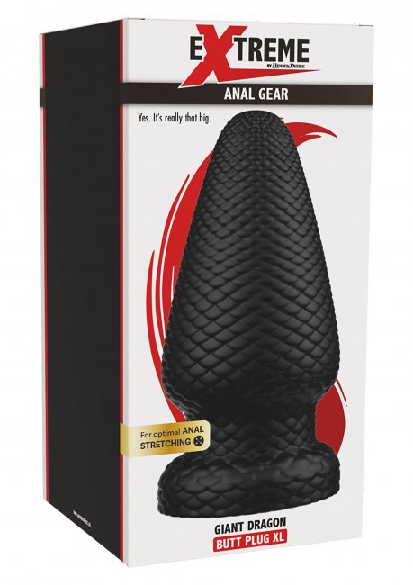 Giant Dragon Butt Plug PVC XL