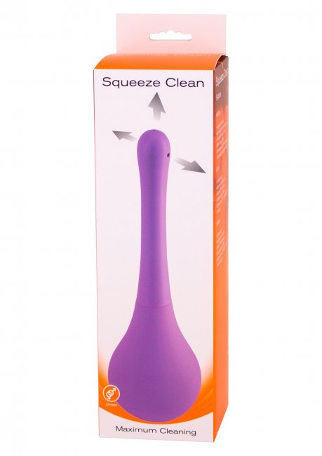 Squeeze Clean Anal Douche Purple