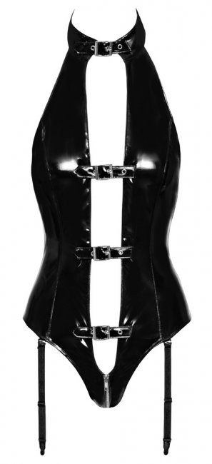 Vinyl Belt Halterneck Body