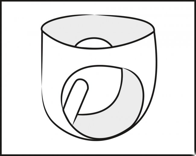 Latex Briefs med Analplugg