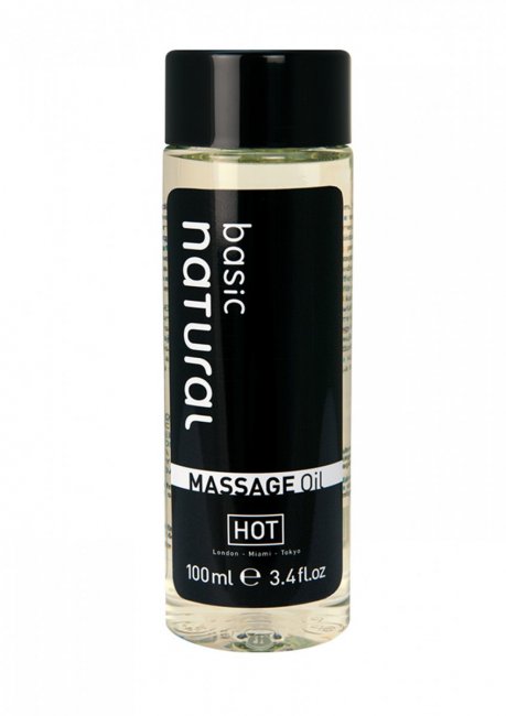 HOT Massage Oil Natural - Doftfri massageolja