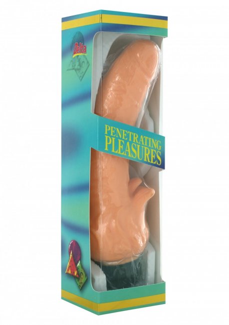 Vinyl P-shape Vibrator No.7 20cm