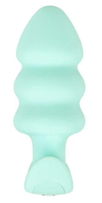 Vibrating Wavy Mini Butt Plug