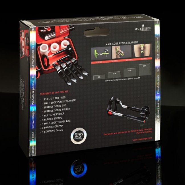 Male Edge Pro Kit - Kit för längre penis genom töjning