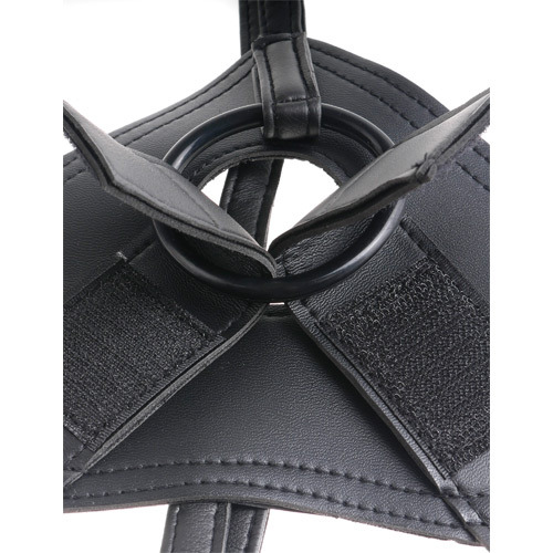 King Cock Strap-on Harness with 9' Cock