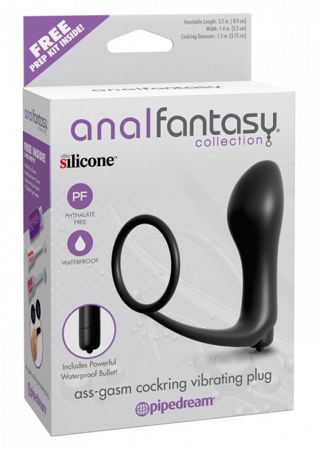 Ass Gasm Cockring Plug