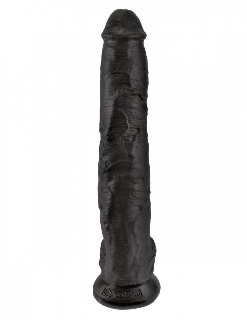 King Cock 14 Inch With Balls - Extra stor realistisk dong med sugpropp