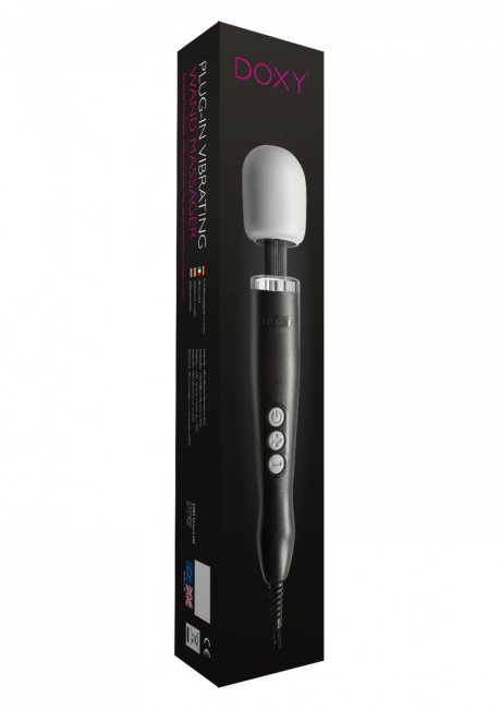 Doxy Wand Massager svart vibrator