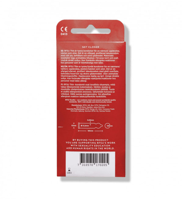 RFSU Thin kondomer