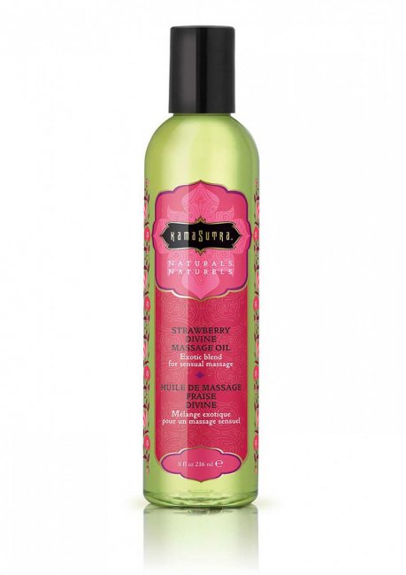 Massage Oil Strawberry Divine 236ml