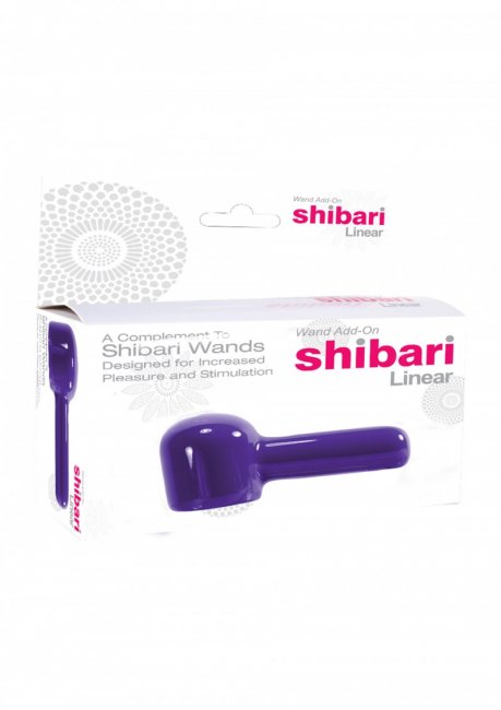 Shibari Linear My Wand Add-on - Lila tillbehör till wandvibrator