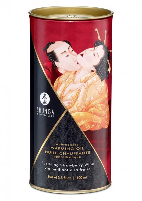 Aphrodisiac Warming Oil Strawberry
