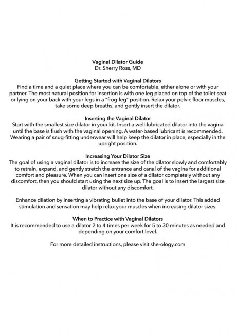 Advanced Wearable Dilator Set