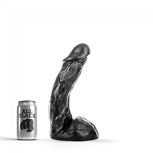 All Black Dildo 27,5 cm
