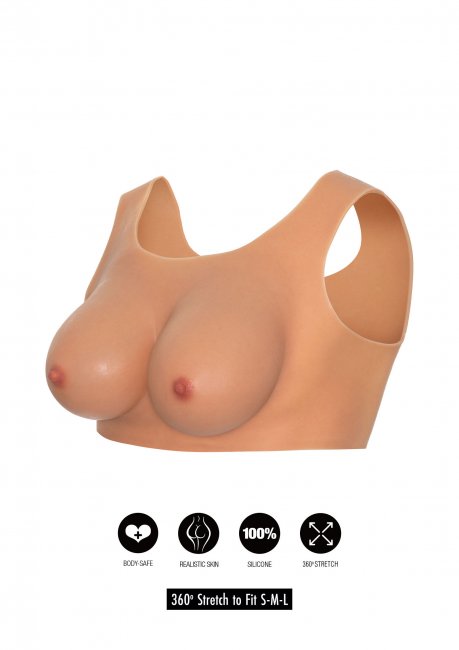 Alter Ego Wearable Breasts Top With C-Cup