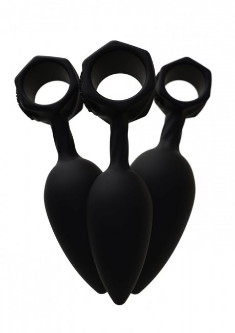 Anal Training Plugs - 3 pieces
