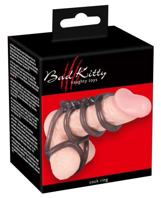 Bad Kitty Cock/Testicle Ring