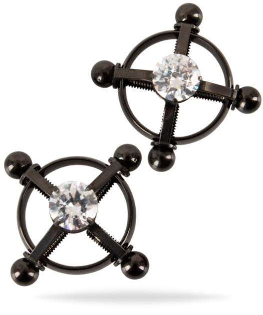 Bad Kitty Rhinestone Nipple Jewellery