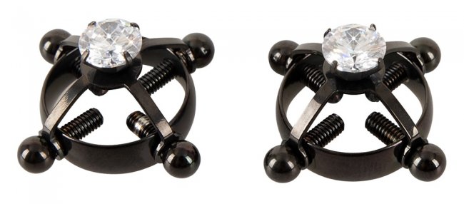 Bad Kitty Rhinestone Nipple Jewellery