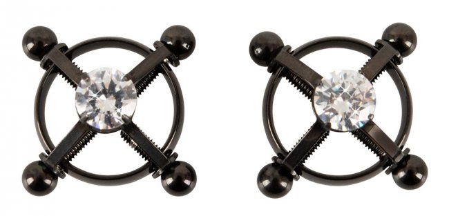 Bad Kitty Rhinestone Nipple Jewellery