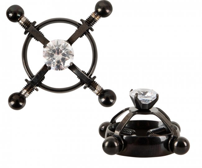 Bad Kitty Rhinestone Nipple Jewellery