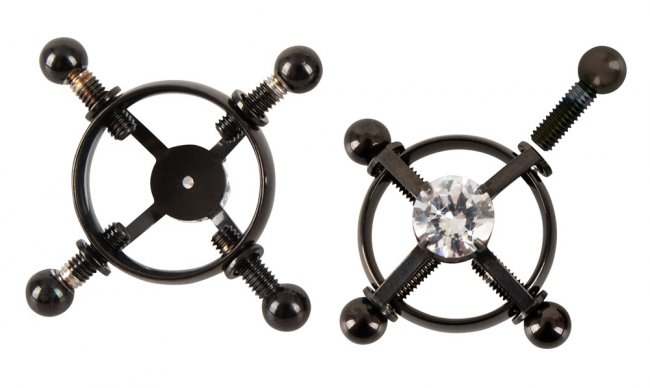 Bad Kitty Rhinestone Nipple Jewellery