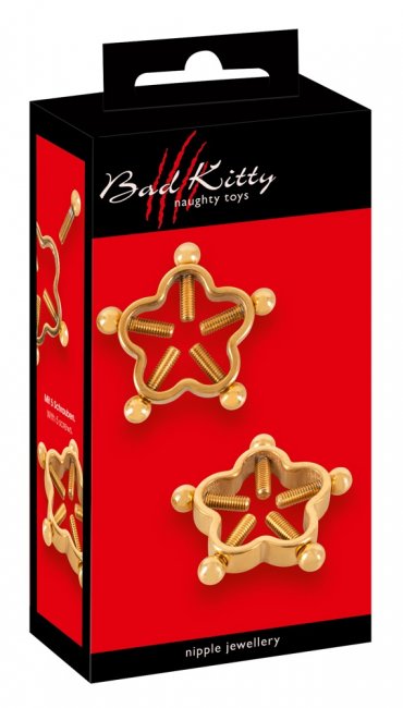 Bad Kitty Star Nipple Jewellery