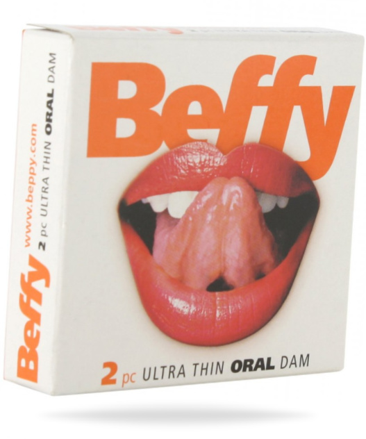 Beffy Oral Dams Slicklappar