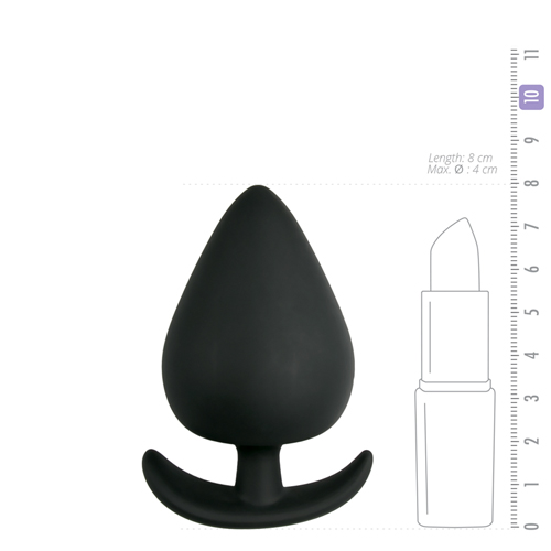 Black Anchor Buttplug