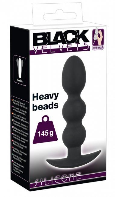 Black Velvet Heavy Beads