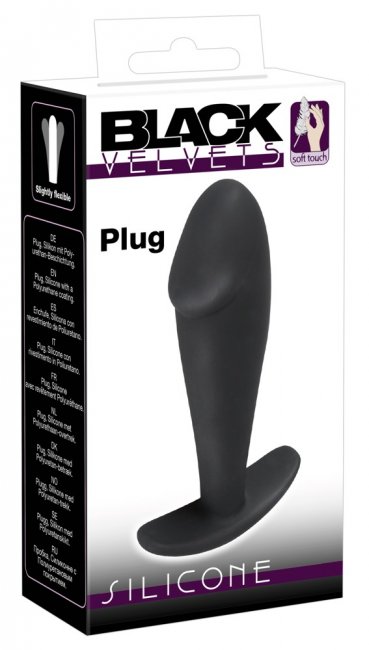 Black Velvets Butt Plug