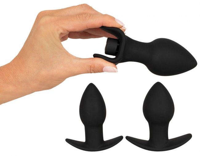 Black Velvets Butt plug Silicone set