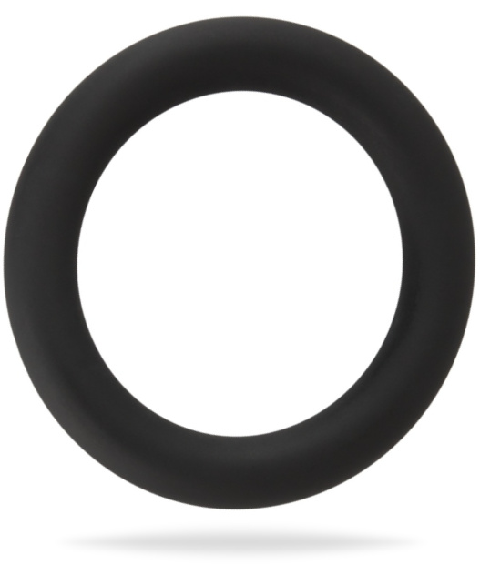 Svart penisring tillverkad av högkvalitativ och supermjuk silikon. Kan användas på olika sätt. Extremt flexibel och bekväm.